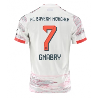Bayern Munich Serge Gnabry #7 Maglia Gara Trasferta Repliche 2025-26 Maniche Corte